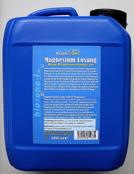 Aqua Light Magnesium Lösung 5000ml für Meerwasseraquarien 3,20€/L